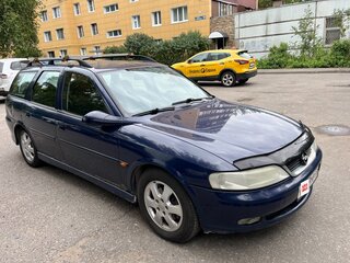 2001 Opel Vectra B Рестайлинг, синий, 250000 рублей, вид 4