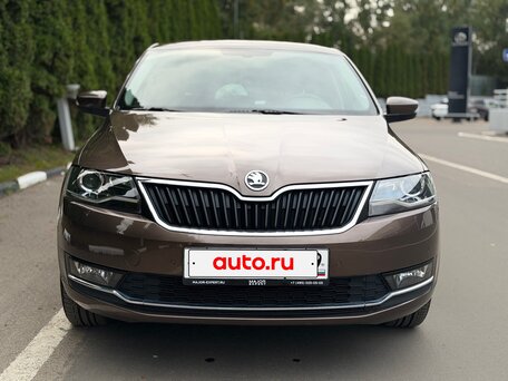 2019 Skoda Rapid I Рестайлинг, коричневый, 1818000 рублей, вид 2