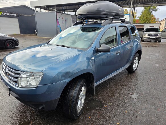 2013 Renault Duster I, синий, 760000 рублей - вид 1