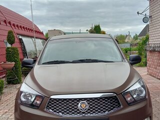2014 SsangYong Actyon Sports II, коричневый, 1050000 рублей, вид 2