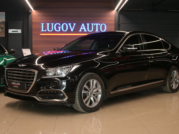 2017 Genesis G80 I, чёрный, 1888000 рублей