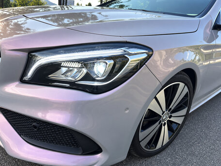 2019 Mercedes-Benz CLA 200 I (C117, X117) Рестайлинг, розовый, 1760000 рублей, вид 2