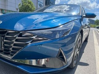 2023 Hyundai Elantra VII (CN7), синий, 1490000 рублей, вид 2
