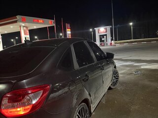 2014 Lada (ВАЗ) Granta I, чёрный, 450000 рублей, вид 5