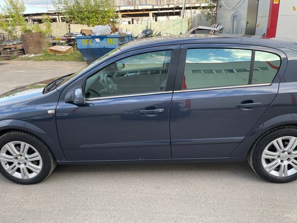 2008 Opel Astra H Рестайлинг, серый - вид 3