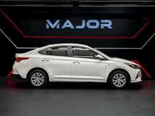 2022 Hyundai Solaris II Рестайлинг, белый, 1695000 рублей, вид 4