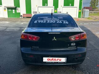 2007 Mitsubishi Lancer X, чёрный, 400000 рублей, вид 3