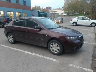 2007 Mazda 3 I (BK) Рестайлинг, фиолетовый, 450000 рублей, вид 3