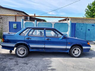2007 Lada (ВАЗ) 2115, синий, 110000 рублей, вид 4