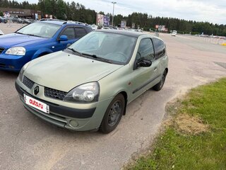 2002 Renault Clio II Рестайлинг, зелёный, 140000 рублей, вид 5