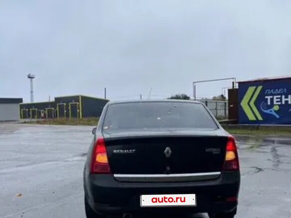 2011 Renault Logan I Рестайлинг, чёрный, 240000 рублей - вид 1