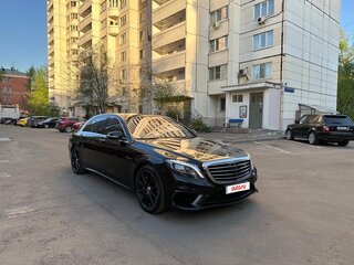 2015 Mercedes-Benz S-Класс AMG 63 AMG Long III (W222, C217), чёрный, 4300000 рублей, вид 2
