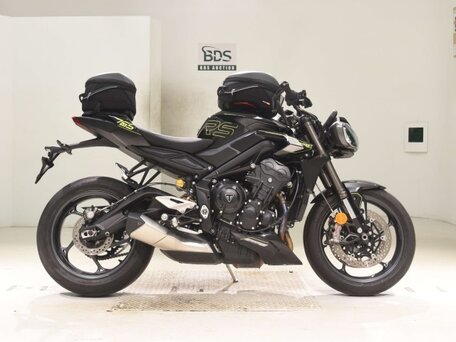 2024 Triumph Street Triple, чёрный, 1190000 рублей, вид 1