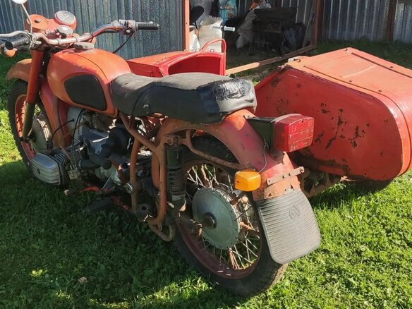 1991 Днепр MT-16, красный, 50000 рублей