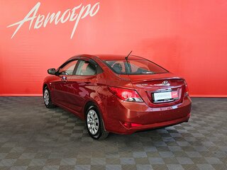 2016 Hyundai Solaris I Рестайлинг, красный, 980000 рублей, вид 3