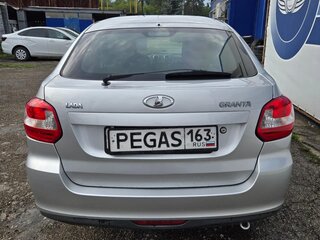 2017 Lada (ВАЗ) Granta I, серебристый, 445000 рублей, вид 3