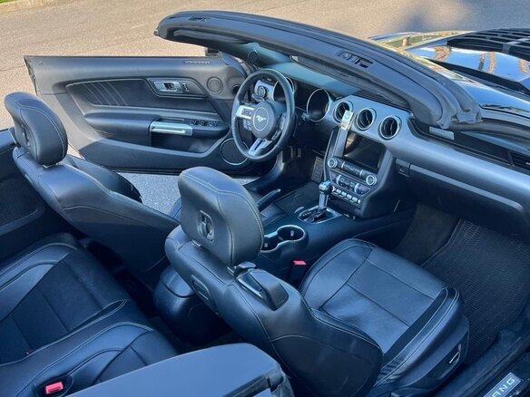 2019 Ford Mustang VI Рестайлинг, чёрный, 2500000 рублей - вид 8