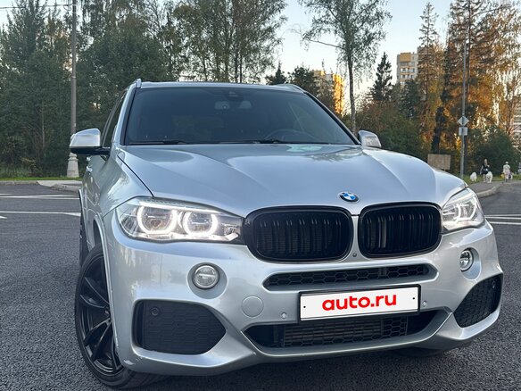 2018 BMW X5 35i III (F15), серебристый, 2970000 рублей - вид 4