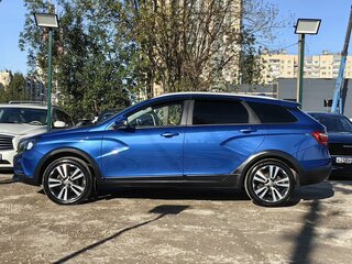 2021 Lada (ВАЗ) Vesta SW Cross I, синий, 1139000 рублей, вид 5