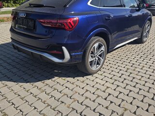 2022 Audi Q3 Sportback 35 TFSI MHEV II (F3), синий, 3200000 рублей, вид 5