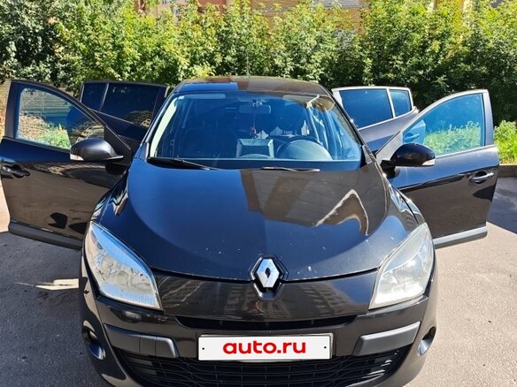2011 Renault Megane III, чёрный, 620000 рублей