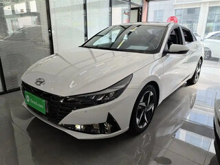 2022 Hyundai Elantra VII (CN7), белый, 1450000 рублей, вид 1
