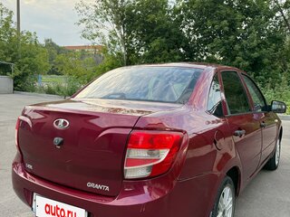 2013 Lada (ВАЗ) Granta I, красный, 290000 рублей, вид 3
