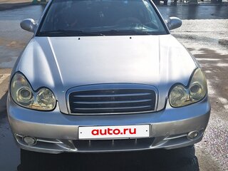 2005 Hyundai Sonata ТагАЗ IV (EF) Рестайлинг, серебристый, 200000 рублей, вид 2