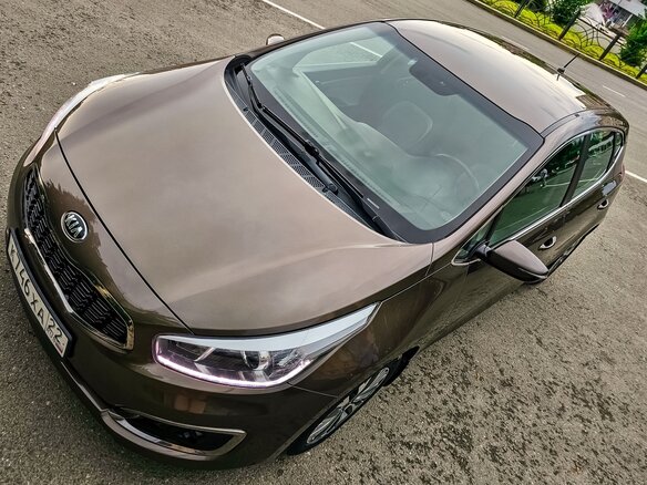 2015 Kia Ceed II Рестайлинг, коричневый, 1300000 рублей - вид 6