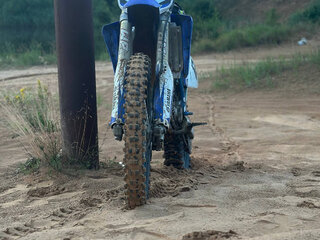 2005 Yamaha YZ250F, синий, 250000 рублей, вид 2
