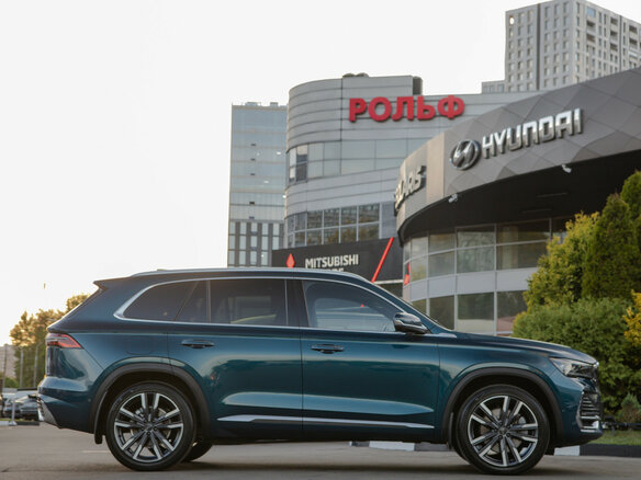 2023 Geely Monjaro I, зелёный - вид 2