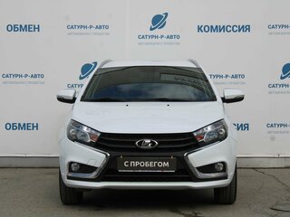 2018 Lada (ВАЗ) Vesta SW I, белый, 850000 рублей, вид 2