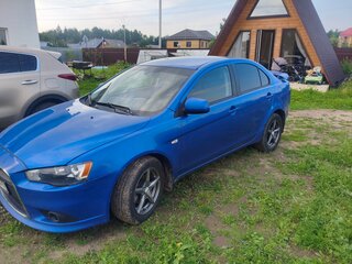 2011 Mitsubishi Lancer X Рестайлинг, синий, 699000 рублей, вид 1