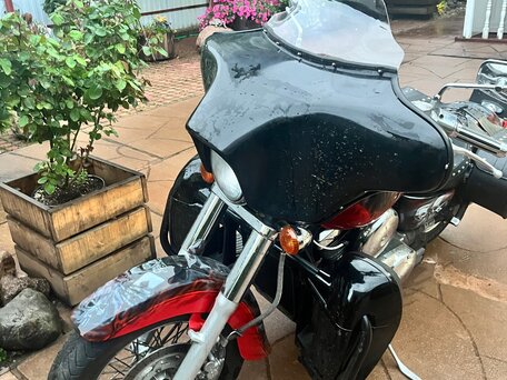 1996 Kawasaki VN1500 Vulcan, чёрный, 450000 рублей, вид 1