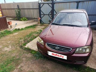 2007 Hyundai Accent ТагАЗ II, красный, 220000 рублей, вид 1