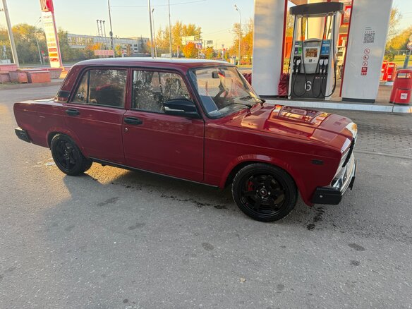 2006 Lada (ВАЗ) 2107, пурпурный, 190000 рублей - вид 4