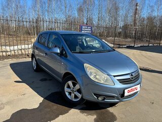 2008 Opel Corsa D, голубой, 450000 рублей, вид 3