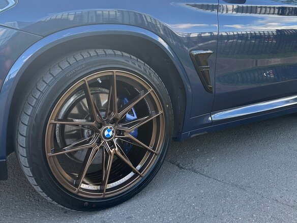 2018 BMW X4 M40i II (G02), синий, 4740000 рублей - вид 7