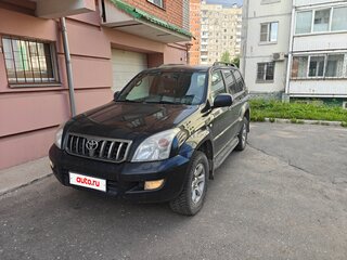 2008 Toyota Land Cruiser Prado 4-speed 120 Series Рестайлинг, чёрный, 1399000 рублей, вид 1