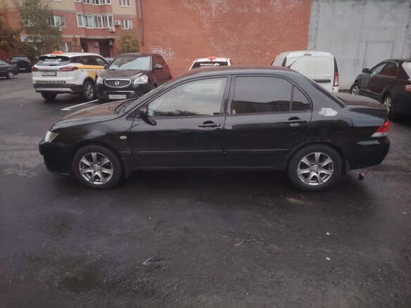 2006 Mitsubishi Lancer IX Рестайлинг, чёрный, 251000 рублей - вид 5