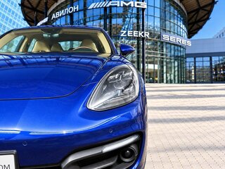 2021 Porsche Panamera 4 Sport Turismo II Рестайлинг, синий, 7672000 рублей, вид 4
