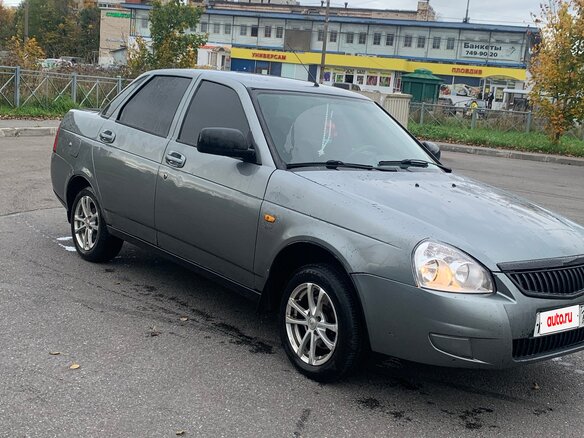 2012 Lada (ВАЗ) Priora I, серый - вид 1
