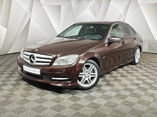 2010 Mercedes-Benz C-Класс 180 BlueEFFICIENCY III (W204), коричневый, 1165150 рублей, вид 1