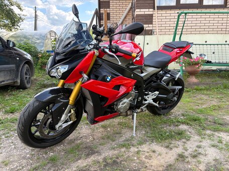 2014 BMW S 1000 R, красный, 1220000 рублей, вид 1