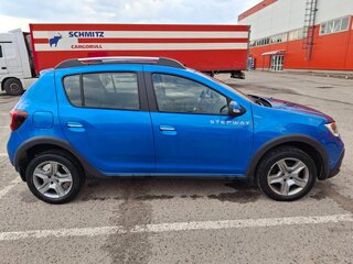 2019 Renault Sandero Stepway II Рестайлинг, синий, 1350000 рублей, вид 4