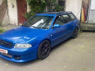 2001 Audi S4 I (B5), синий, 1400000 рублей, вид 3