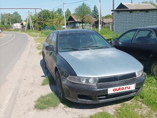 2000 Mitsubishi Galant VIII Рестайлинг, чёрный, 200000 рублей, вид 2