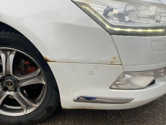 2010 Citroen C5 II, белый, 435000 рублей - вид 9