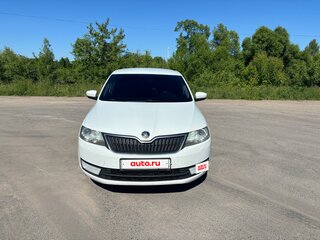 2014 Skoda Rapid I, белый, 800000 рублей, вид 2