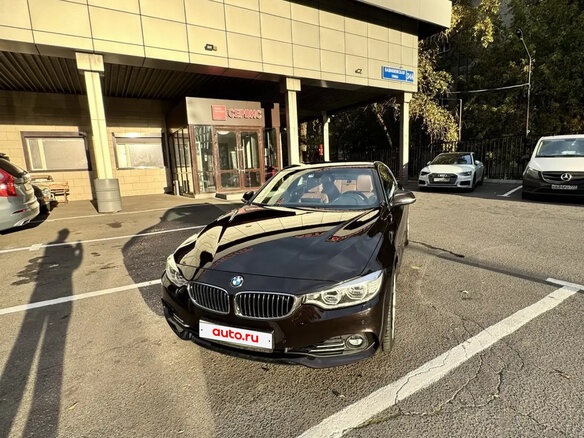 2013 BMW 4 серии 428i xDrive F32/F33/F36, коричневый - вид 2
